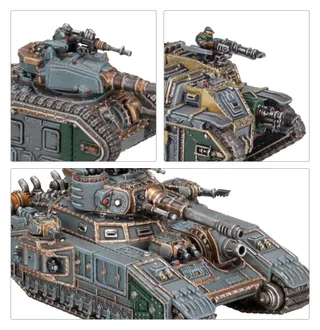 Shows the Solar Auxilia range rather than Cthonian Headhunters Sub-Cohort in particular — the same picture stands for 3 units of this army.