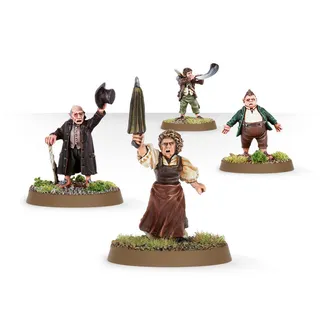Zeigt die Reihe The Shire und nicht Bandobras Took im Besonderen — dasselbe Bild steht für 4 Einheiten dieser Armee.