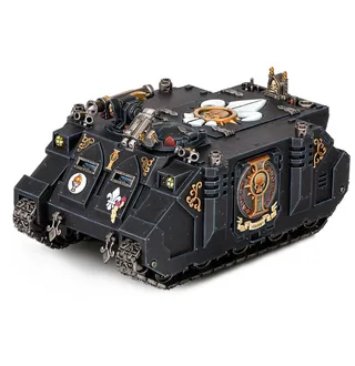 Показує серію Adepta Sororitas, а не саме Sororitas Rhino — те саме зображення представляє 2 підрозділи цієї армії.