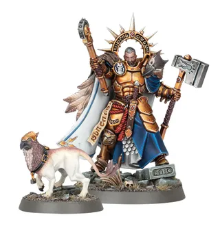 Pokazuje serię Stormcast Eternals, a nie konkretnie Lord-Exorcist — to samo zdjęcie reprezentuje 4 jednostki tej armii.