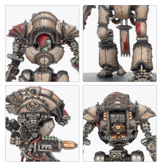 Zeigt die Reihe Dark Mechanicum und nicht Knight Armiger Banner im Besonderen — dasselbe Bild steht für 2 Einheiten dieser Armee.
