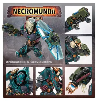 Shows the House Van Saar range rather than Van Saar Archeoteks & Grav-cutters in particular — the same picture stands for 2 units of this army.