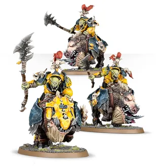 Shows the Ironjawz range rather than Gore-gruntas in particular — the same picture stands for 2 units of this army.