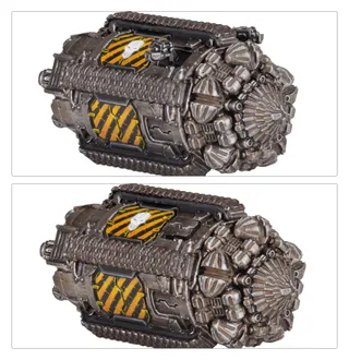 Shows the Legiones Astartes range rather than Legion Termite Detachment in particular — the same picture stands for 3 units of this army.