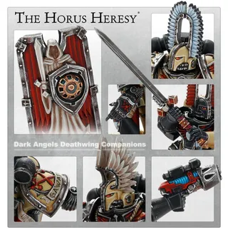Показує серію Alpha Legion (XX), а не саме Cataphractii Terminator Deathwing Companions — те саме зображення представляє 2 підрозділи цієї армії.