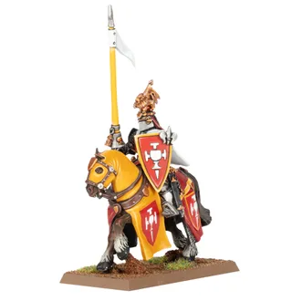 Shows the Kingdom of Bretonnia - Errantry Crusade range rather than Grail Knights in particular — the same picture stands for 3 units of this army.