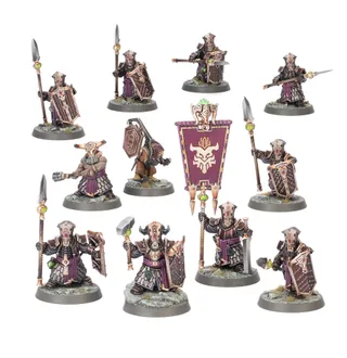 Zeigt die Reihe Helsmiths of Hashut und nicht Daemonsmith on Infernal Taurus (Scourge of Aqshy) im Besonderen — dasselbe Bild steht für 4 Einheiten dieser Armee.