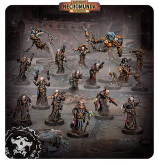 Показує серію House Delaque, а не саме Delaque Underhive Crew — те саме зображення представляє 3 підрозділи цієї армії.