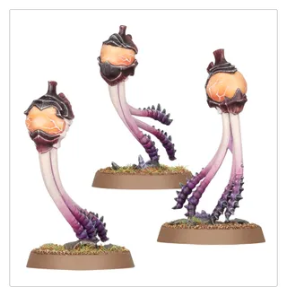 Pokazuje serię Tyranids, a nie konkretnie Pyrovores — to samo zdjęcie reprezentuje 2 jednostki tej armii.