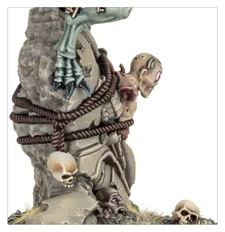Zeigt die Reihe Flesh-eater Courts und nicht Abhorrant Gorewarden im Besonderen — dasselbe Bild steht für 2 Einheiten dieser Armee.