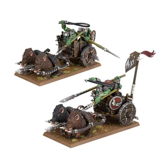 Zdjęcie referencyjne Orc Boar Chariots
