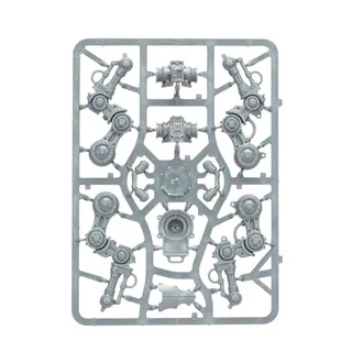 Muestra la gama World Eaters y no War Dog Huntsman en particular — la misma imagen representa a 2 unidades de este ejército.