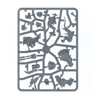 Muestra la gama Skaven - Renegades v2.0 y no Rat Ogres en particular — la misma imagen representa a 3 unidades de este ejército.