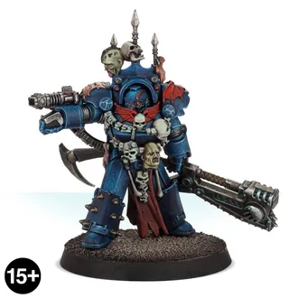 Zeigt die Reihe Salamanders (XVIII) und nicht Legion Champion In Terminator Armour im Besonderen — dasselbe Bild steht für 3 Einheiten dieser Armee.