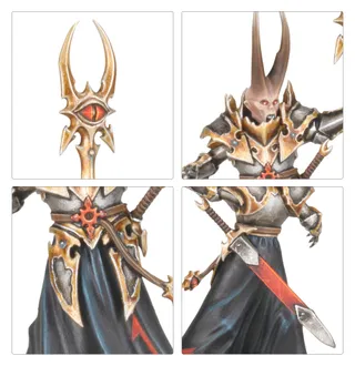 Muestra la gama Warriors of Chaos - Wolves of the Sea y no Exalted Sorcerer en particular — la misma imagen representa a 2 unidades de este ejército.