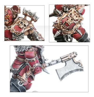 Zeigt die Reihe Blades of Khorne und nicht Blood Warriors im Besonderen — dasselbe Bild steht für 2 Einheiten dieser Armee.