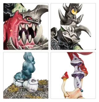 Muestra la gama Gloomspite Gitz y no Boingrot Bounderz en particular — la misma imagen representa a 2 unidades de este ejército.