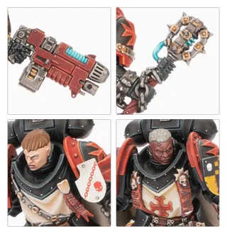 Shows the Black Templars range rather than Suppressor Squad in particular — the same picture stands for 2 units of this army.