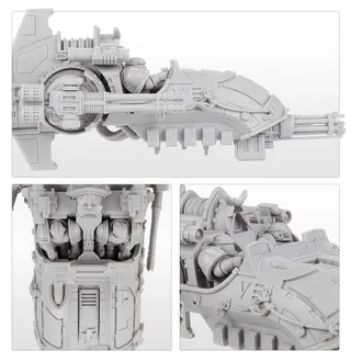 Показує серію White Scars (V), а не саме Kyzagan Assault Speeder — те саме зображення представляє 2 підрозділи цієї армії.
