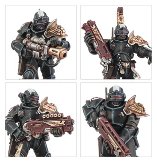 Pokazuje serię Agents of the Imperium, a nie konkretnie Martial Agent [Crucible] — to samo zdjęcie reprezentuje 4 jednostki tej armii.