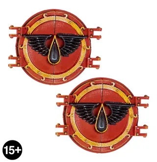Zeigt die Reihe Blood Angels (IX) und nicht Scorpius Missile Tank im Besonderen — dasselbe Bild steht für 3 Einheiten dieser Armee.