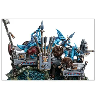 Muestra la gama Lizardmen - Renegades 2.0 y no Ancient Stegadon en particular — la misma imagen representa a 2 unidades de este ejército.