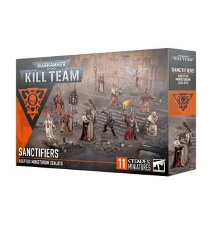 Pokazuje serię Agents of the Imperium, a nie konkretnie Aquila Kill Team — to samo zdjęcie reprezentuje 2 jednostki tej armii.
