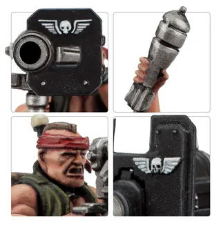 Foto de referencia de Catachan Heavy Weapons Squad