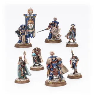 Zeigt die Reihe Ultramarines und nicht Wardens of Ultramar im Besonderen — dasselbe Bild steht für 2 Einheiten dieser Armee.