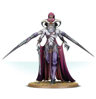 Zeigt die Reihe Emperor's Children und nicht Shalaxi Helbane im Besonderen — dasselbe Bild steht für 2 Einheiten dieser Armee.