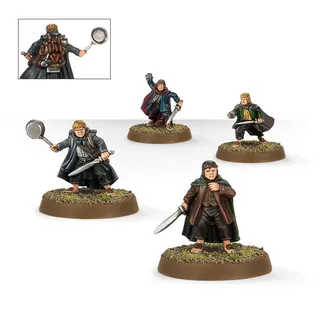 Muestra la gama The Fellowship y no Bill the Pony en particular — la misma imagen representa a 5 unidades de este ejército.
