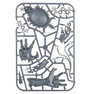 Muestra la gama Hedonites of Slaanesh y no The Dread Pageant en particular — la misma imagen representa a 3 unidades de este ejército.