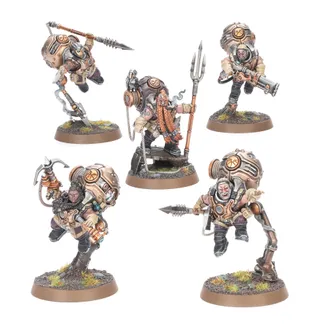 Pokazuje serię Kharadron Overlords, a nie konkretnie Vongrim Salvagers — to samo zdjęcie reprezentuje 2 jednostki tej armii.
