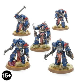 Shows the Night Lords (VIII) range rather than Contekar Terminator Squad in particular — the same picture stands for 2 units of this army.