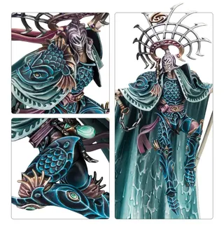 Shows the Idoneth Deepkin range rather than Eidolon of Mathlann, Aspect of the Storm in particular — the same picture stands for 2 units of this army.