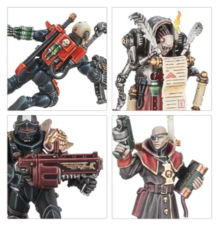 Pokazuje serię Agents of the Imperium, a nie konkretnie Martial Agent [Crucible] — to samo zdjęcie reprezentuje 4 jednostki tej armii.