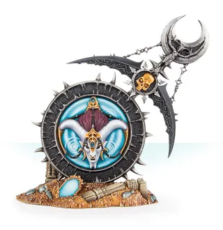 Показує серію Hedonites of Slaanesh, а не саме Bladebringer, Herald on Hellflayer — те саме зображення представляє 5 підрозділів цієї армії.