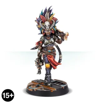 Referenzfoto von Kria the Huntress, House Escher Bounty Hunter