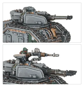 Shows the Solar Auxilia range rather than Leman Russ Annihilator Squadron in particular — the same picture stands for 5 units of this army.