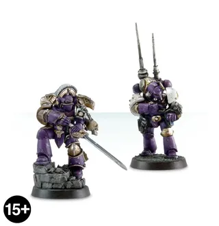 Zeigt die Reihe Dark Angels (I) und nicht Legion Champion im Besonderen — dasselbe Bild steht für 5 Einheiten dieser Armee.