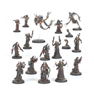Показує серію House Delaque, а не саме Delaque Underhive Crew — те саме зображення представляє 3 підрозділи цієї армії.