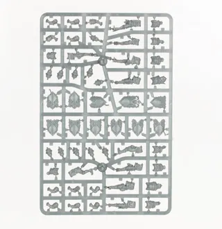 Muestra la gama Cities of Sigmar y no Black Guard en particular — la misma imagen representa a 9 unidades de este ejército.