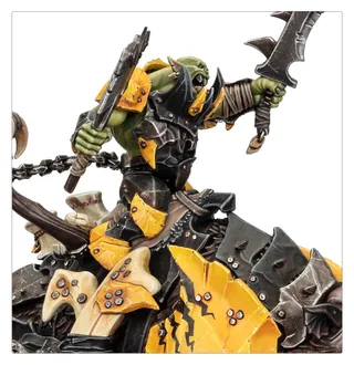 Shows the Ironjawz range rather than Maw-grunta Gougers in particular — the same picture stands for 2 units of this army.