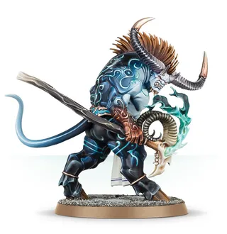Pokazuje serię Disciples of Tzeentch, a nie konkretnie Ogroid Thaumaturge — to samo zdjęcie reprezentuje 3 jednostki tej armii.