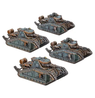 Shows the Solar Auxilia range rather than Malcador Tank Squadron in particular — the same picture stands for 4 units of this army.