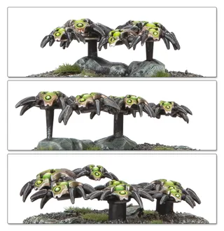 Zeigt die Reihe Necrons und nicht Triarchal Overseer [Crucible] im Besonderen — dasselbe Bild steht für 2 Einheiten dieser Armee.