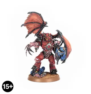 Pokazuje serię Word Bearers (XVII), a nie konkretnie Argel Tal — to samo zdjęcie reprezentuje 3 jednostki tej armii.