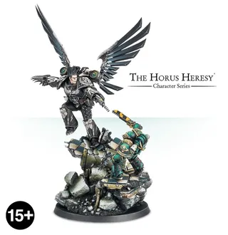 Pokazuje serię Raven Guard (XIX), a nie konkretnie Forge Lord — to samo zdjęcie reprezentuje 6 jednostek tej armii.
