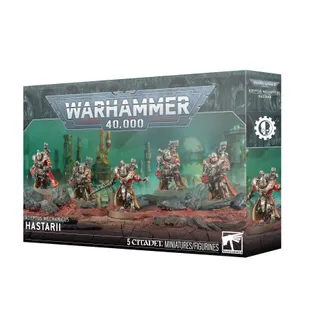 Shows the Adeptus Mechanicus range rather than Hastarii Exterminators in particular — the same picture stands for 2 units of this army.