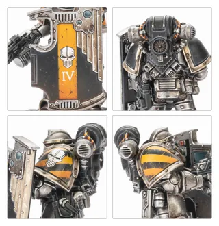 Zeigt die Reihe Imperial Fists (VII) und nicht Breacher Squad im Besonderen — dasselbe Bild steht für 2 Einheiten dieser Armee.